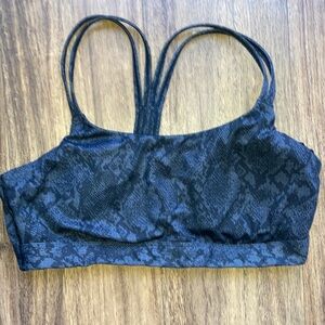 ♻️Women's Black Patterned Bralette